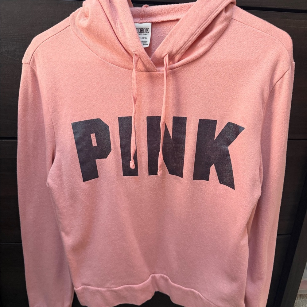 PINK Victoria's Secret Coral Hoodie